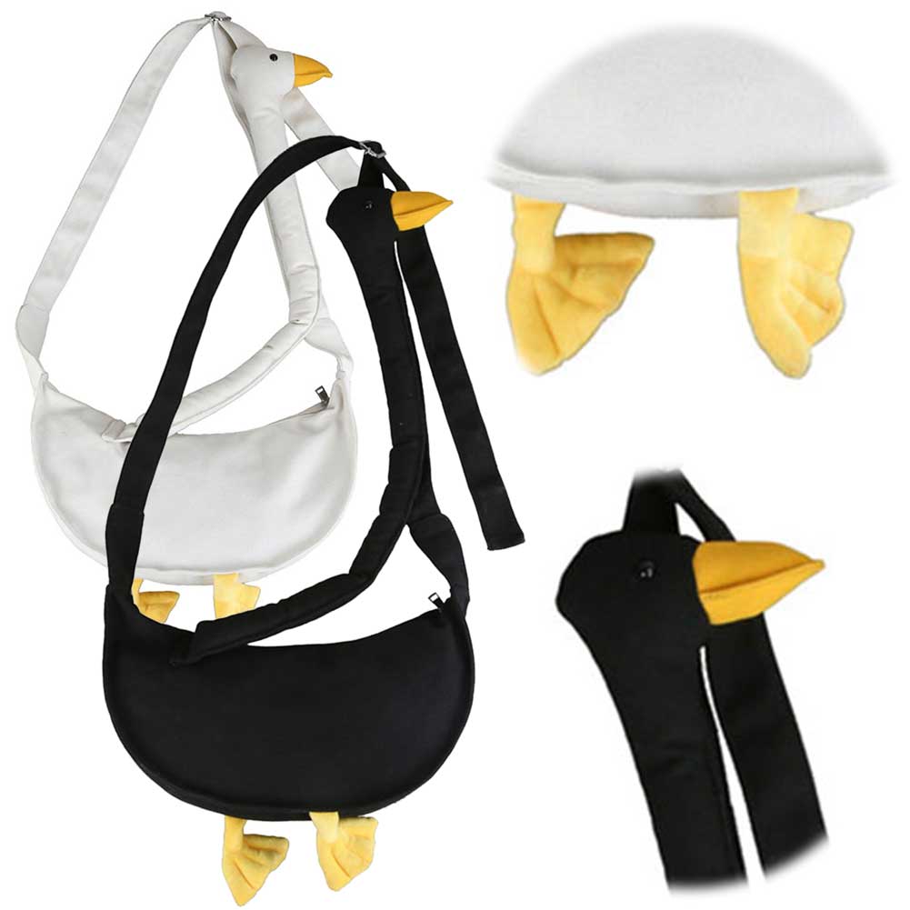Women Silly Goose Bag Adjustable Strap Canvas Goose Crossbody Bag Large Capacity Goose Animal Satchel Bag Daily Bag for Girls
Women Silly Goose Bag Adjustable Strap Canvas Goose Crossbody Bag Large Capacity Goose Animal Satchel Bag Daily Bag for Girls