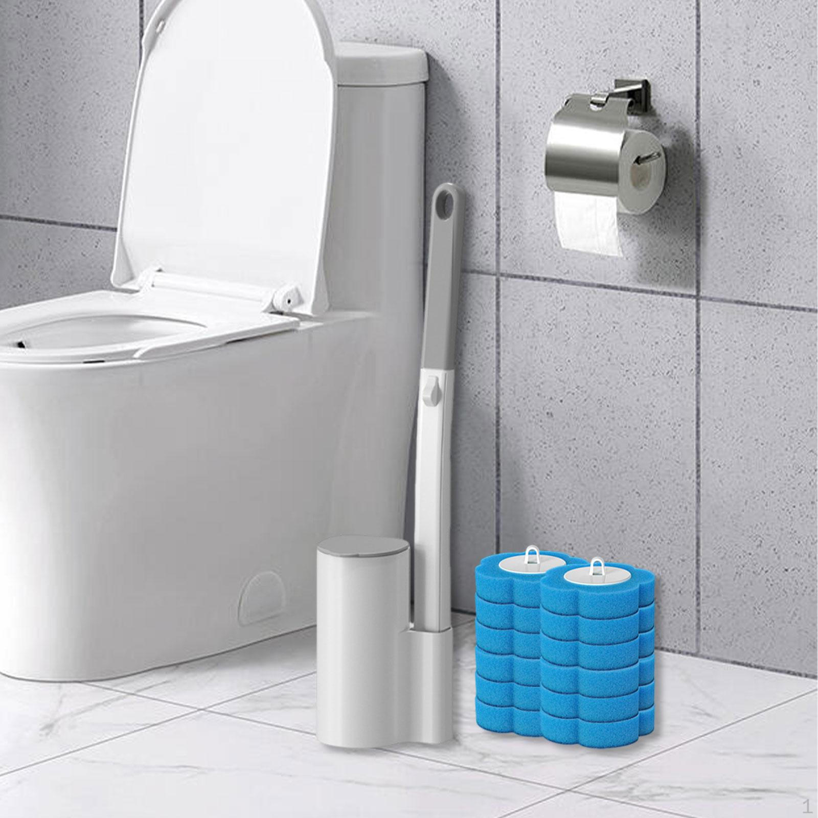 Toilet Brush Set for Bathroom Maintenance, with Holder, Easy-to-use Accessories, Cleaning 12 Pieces Refills
Toilet Brush Set for Bathroom Maintenance, with Holder, Easy-to-use Accessories, Cleaning 12 Pieces Refills