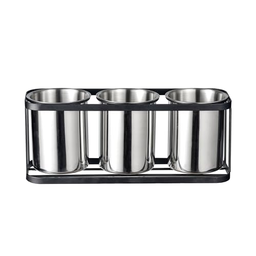 IMEEA Chopstick Holder, Cutlery Stand, Cutlery Holder, Stainless Steel Cutlery Case Set, Black, Storage
IMEEA Chopstick Holder, Cutlery Stand, Cutlery Holder, Stainless Steel Cutlery Case Set, Black, Storage