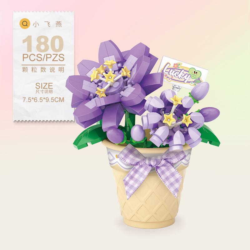 ОЧЕНЬ МИЛЫЙ Букет Цветы Суккулент Цветочный горшок Растение Снежный лотос Роза Лилия Модель Наборы строительных блоков Кирпичики Игрушка Город
ОЧЕНЬ МИЛЫЙ Букет Цветы Суккулент Цветочный горшок Растение Снежный лотос Роза Лилия Модель Наборы строительных блоков Кирпичики Игрушка Город