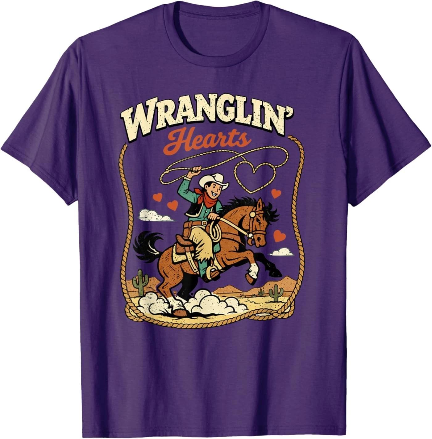 Wranglin Hearts Cowboy Western Valentine Boy Country Design Unisex T-Shirt 3XL
Wranglin Hearts Cowboy Western Valentine Boy Country Design Unisex T-Shirt 3XL