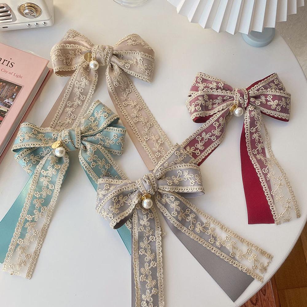 New Fashion Headwear Ponytail Holder Sweet Women Satin Hairpin Bow Hair Clips Pearl Barrette Lace зелёный
New Fashion Headwear Ponytail Holder Sweet Women Satin Hairpin Bow Hair Clips Pearl Barrette Lace зелёный