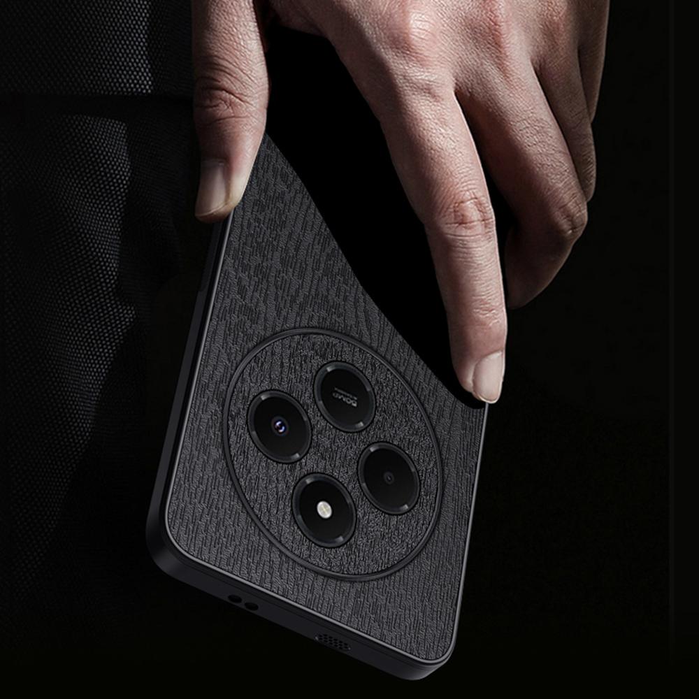 For Xiaomi Poco C75 4G/Redmi 14R 5G/14C 4G Case Wood Texture PU Leather Coated PC+TPU Phone Cover Grey
For Xiaomi Poco C75 4G/Redmi 14R 5G/14C 4G Case Wood Texture PU Leather Coated PC+TPU Phone Cover Grey
