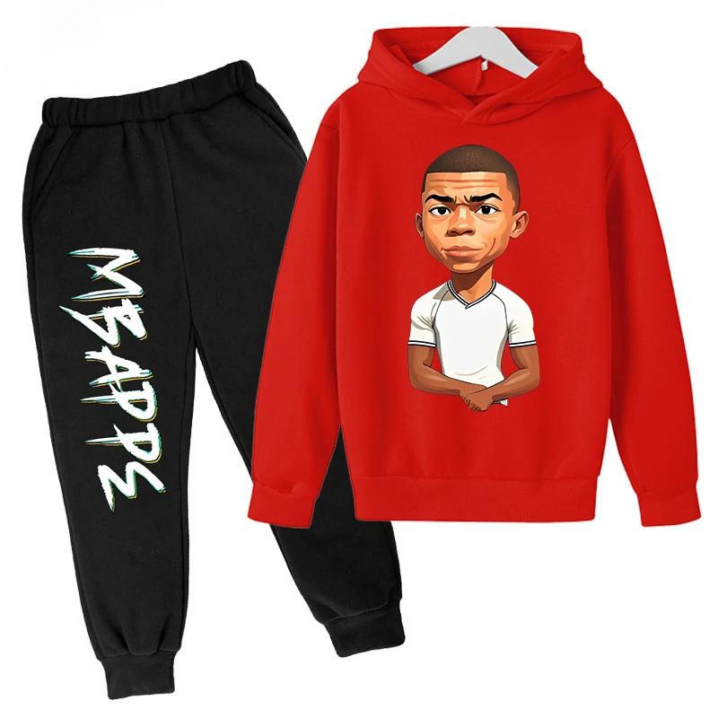 Spring and Autumn Mbappe Printed Children s Hoodie Set Sweatshirt Pants Sportswear 2-piece Set for Boys and Girls Kids Clothes 120
Spring and Autumn Mbappe Printed Children s Hoodie Set Sweatshirt Pants Sportswear 2-piece Set for Boys and Girls Kids Clothes 120