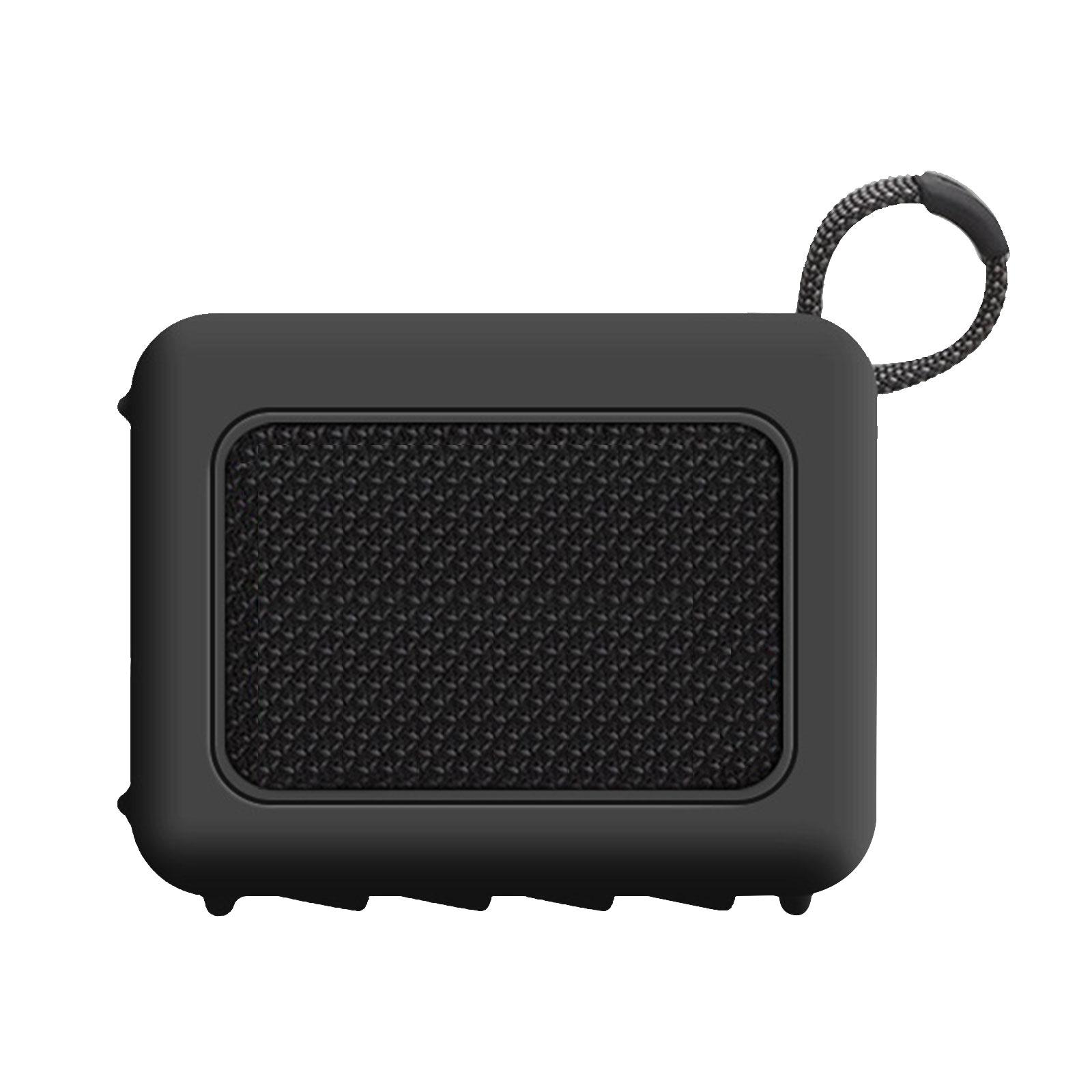 Портативный силиконовый чехол противоударный пылезащитный защитный чехол AntiDrop Cover для GO 4 GO4 r чёрный