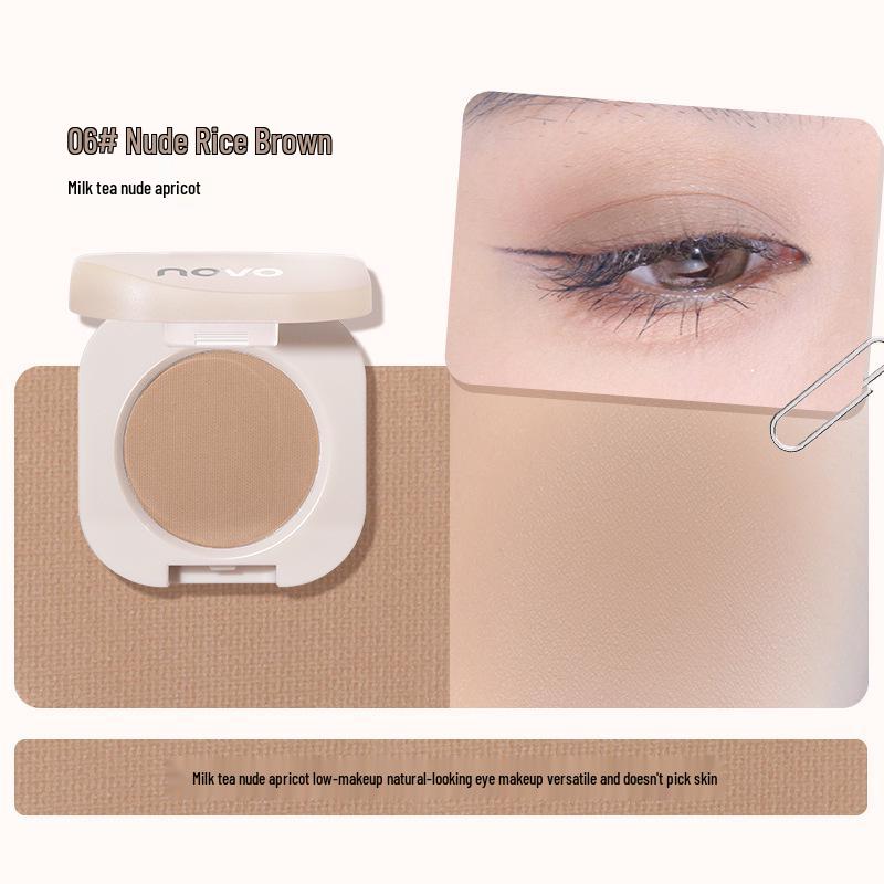 novo Dynamic Glimmer: Shimmering Single Eyeshadow & Pearlescent Highlighter for Natural Contouring and Brightening.
novo Dynamic Glimmer: Shimmering Single Eyeshadow & Pearlescent Highlighter for Natural Contouring and Brightening.