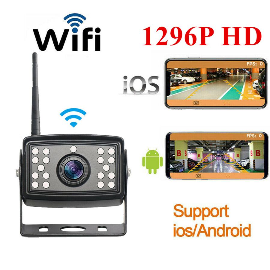 1296P Wireless Heavy Duty WIFI Reversing Parking Camera with 18 IR LEDs Night Vision IP69 Waterproof
1296P Wireless Heavy Duty WIFI Reversing Parking Camera with 18 IR LEDs Night Vision IP69 Waterproof