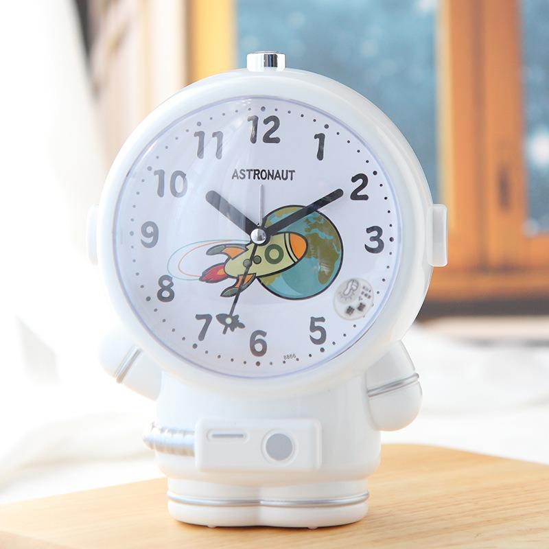 Astronaut dual alarm clock cartoon children male and female students scan seconds silent with night light study bedside snooze красный
Astronaut dual alarm clock cartoon children male and female students scan seconds silent with night light study bedside snooze красный