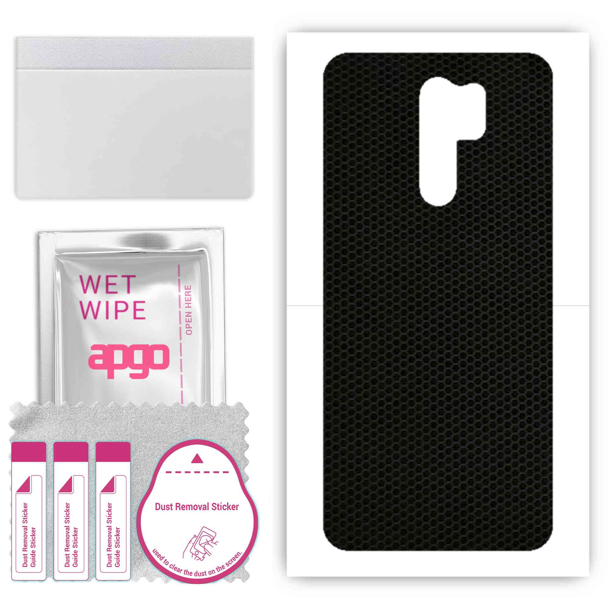 Наклейка apgo Protective Skin Sticker для задньої панелі, сумісна з Xiaomi Redmi 9, Wrap Film, Foil, Vinyl - Pattern Matrix
Наклейка apgo Protective Skin Sticker для задньої панелі, сумісна з Xiaomi Redmi 9, Wrap Film, Foil, Vinyl - Pattern Matrix