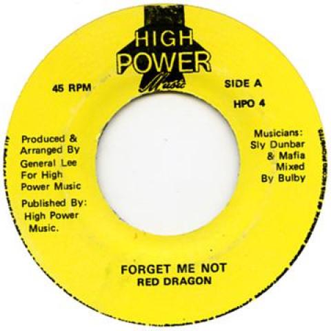 7inch Record RED DRAGON - Forget Me Not (Label Damage) HPO4 High Power Jamaica Reggae, Ska & Dub
7inch Record RED DRAGON - Forget Me Not (Label Damage) HPO4 High Power Jamaica Reggae, Ska & Dub