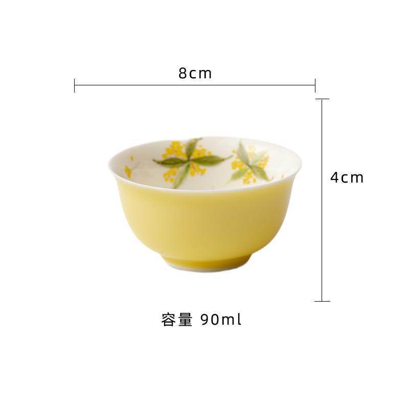 2pc/lot Hand-painted Osmanthus Teacup Ancient Tea Bowl Cute Cup Tea-tasting Personal Cup Chazhan Master Cups Tea Items Gift 90ml As Your Choose
2pc/lot Hand-painted Osmanthus Teacup Ancient Tea Bowl Cute Cup Tea-tasting Personal Cup Chazhan Master Cups Tea Items Gift 90ml As Your Choose