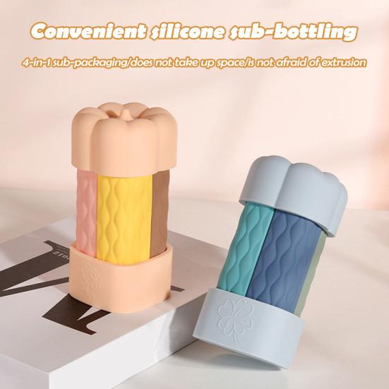 1 Set 60ML 4-In-1 Travel Refillable Bottle Portable Leak Proof Reusable Lotion Shampoo Conditioner Cosmetic бежевий
1 Set 60ML 4-In-1 Travel Refillable Bottle Portable Leak Proof Reusable Lotion Shampoo Conditioner Cosmetic бежевий