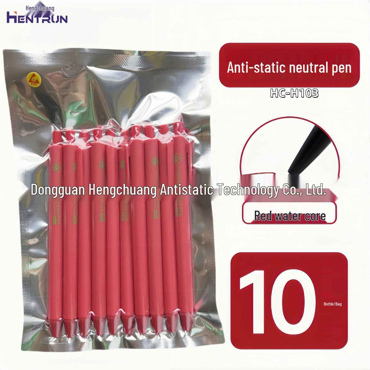 Anti-static Cleanroom Black Oil-Based Signature Pen Bullet tip 0.7 mm
Anti-static Cleanroom Black Oil-Based Signature Pen Bullet tip 0.7 mm