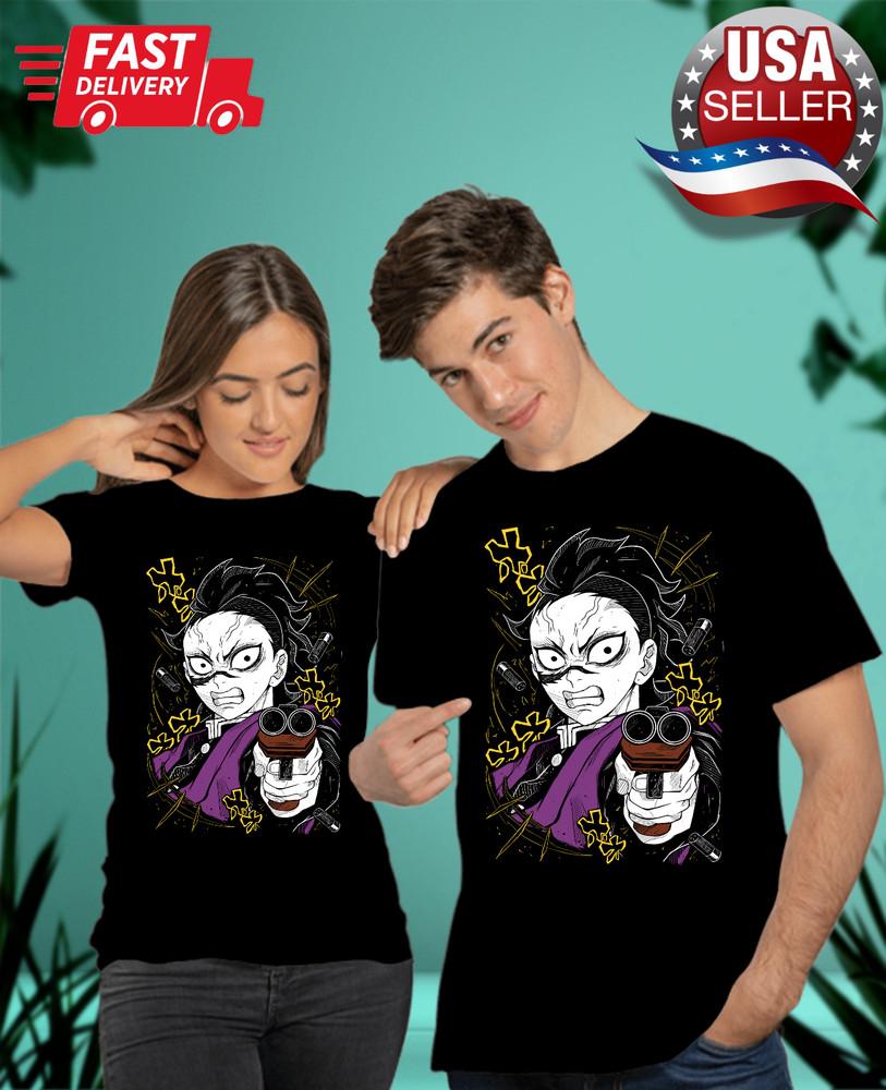 Genya Shinazugawa T-Shirt ,Kimetsu No Yaiba Demon Slayer Tanjiro Tee All Size S
Genya Shinazugawa T-Shirt ,Kimetsu No Yaiba Demon Slayer Tanjiro Tee All Size S