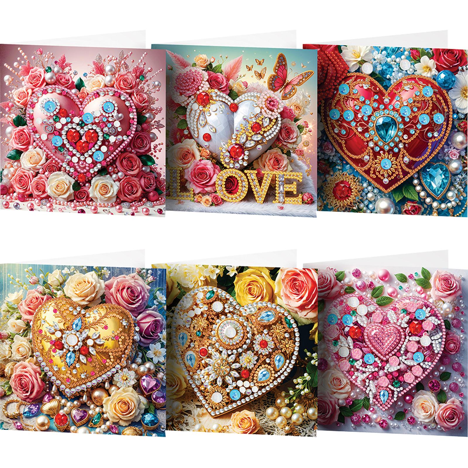 6Pcs DIY Diamond Painting Card Rhinestone Painting Card Kit diamond Painting Greeting Card for Holiday Party Favors Dropshipping
6Pcs DIY Diamond Painting Card Rhinestone Painting Card Kit diamond Painting Greeting Card for Holiday Party Favors Dropshipping