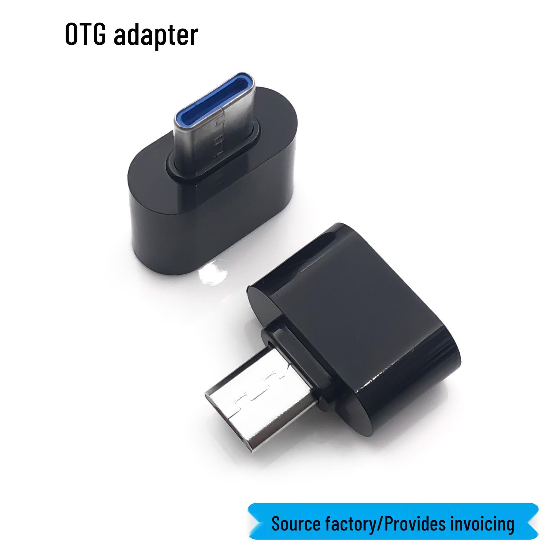 Type-C/Micro USB OTG Adapter: 3-in-1 Portable Converter for Android Phones & U Disks Android Black
Type-C/Micro USB OTG Adapter: 3-in-1 Portable Converter for Android Phones & U Disks Android Black