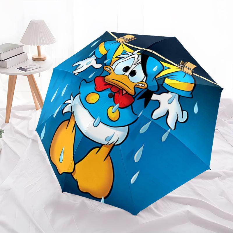 1pc Dripping Donald Duck Automatic Folding Umbrella - 3 Folding Design, Vivid Cartoon Pattern, Suitable for Outdoor Activities, A Gift for F
1pc Dripping Donald Duck Automatic Folding Umbrella - 3 Folding Design, Vivid Cartoon Pattern, Suitable for Outdoor Activities, A Gift for F