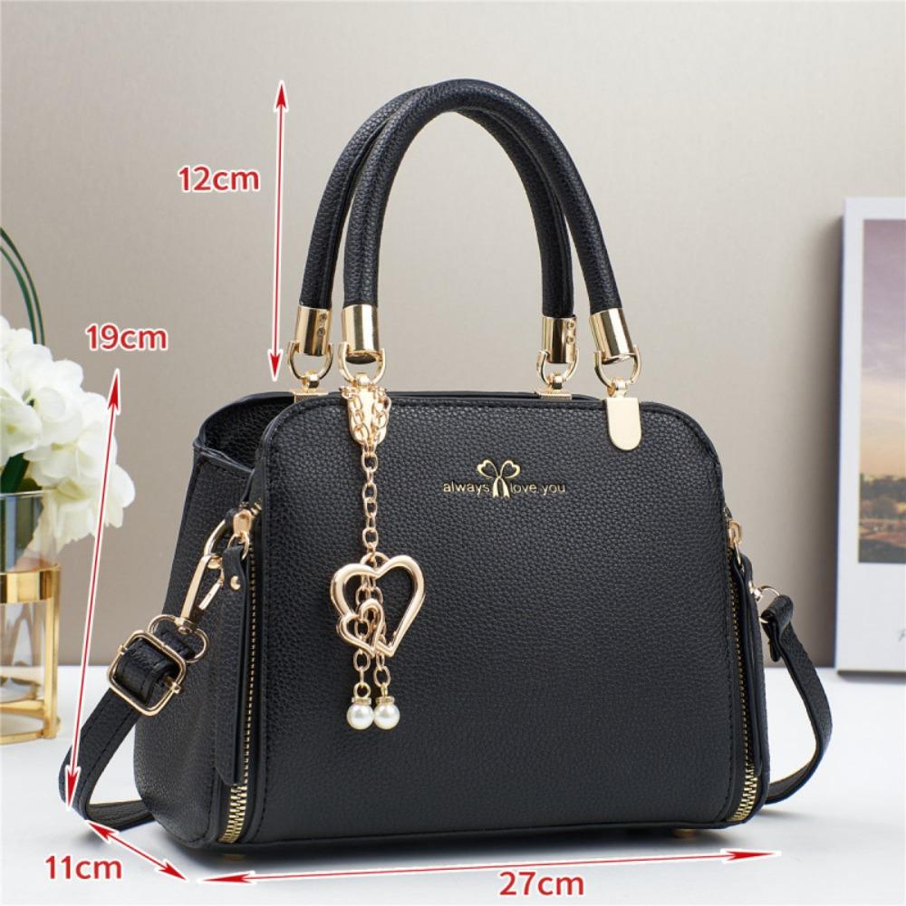 Fashion PU Women s Handbag Elegant Vintage Single Shoulder Bag Durable Versatile Strap Tote Bag Mother s Day Gift
Fashion PU Women s Handbag Elegant Vintage Single Shoulder Bag Durable Versatile Strap Tote Bag Mother s Day Gift