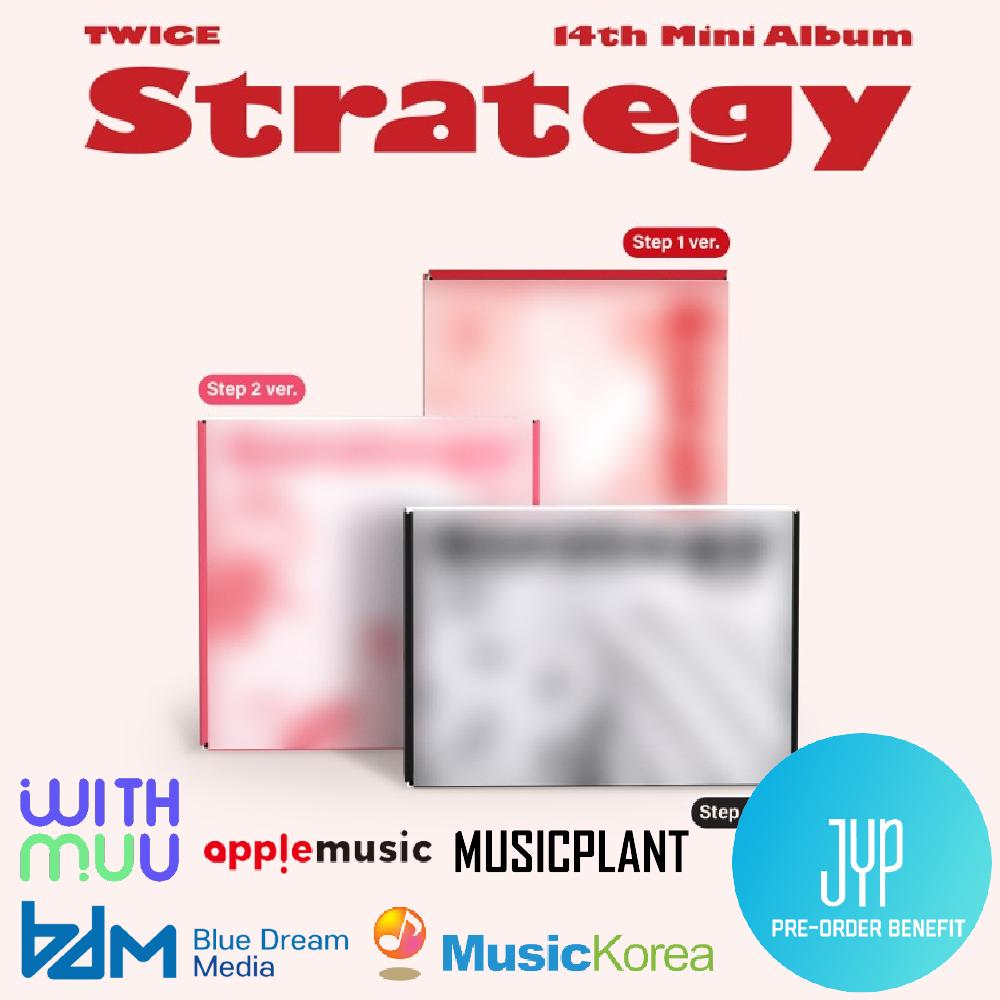 Предварительный заказ TWICE 14th Mini Album STRATEGY Standard ver. И МАГАЗИН ПОБ Random & JYP SHOP POB
Предварительный заказ TWICE 14th Mini Album STRATEGY Standard ver. И МАГАЗИН ПОБ Random & JYP SHOP POB