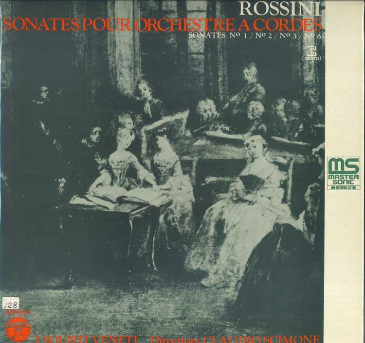 LP Record - Rossini: Sonatas for string orchest NCC8002R COLUMBIA Japan Classical Used
LP Record - Rossini: Sonatas for string orchest NCC8002R COLUMBIA Japan Classical Used