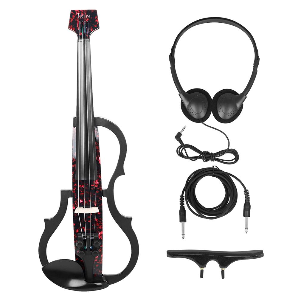 IRIN 4/4 Electric Smart Violin Fiddle Carbon Fiber Pro Electric Silent Violin With Shoulder Rests Headphones Audio Cable
IRIN 4/4 Electric Smart Violin Fiddle Carbon Fiber Pro Electric Silent Violin With Shoulder Rests Headphones Audio Cable