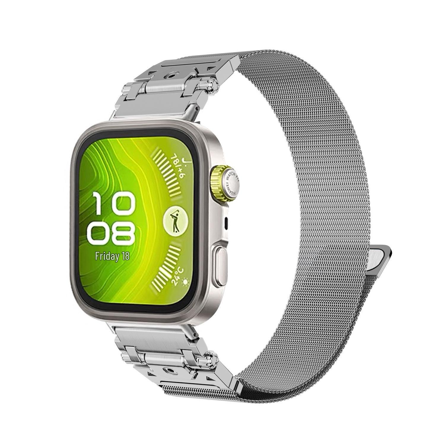 Stainless Steel Magnetic Milanese Band for Huawei Fit 5/4/Pro Huawei Fit5/4/Pro Compatible
Stainless Steel Magnetic Milanese Band for Huawei Fit 5/4/Pro Huawei Fit5/4/Pro Compatible