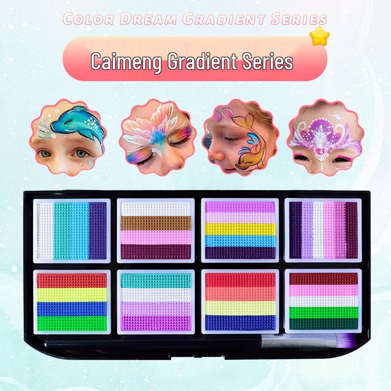 3D Смываемый набор для рисования на лице для детей - Водорастворимые пигменты для фестивалей и комик-выставок
3D Смываемый набор для рисования на лице для детей - Водорастворимые пигменты для фестивалей и комик-выставок