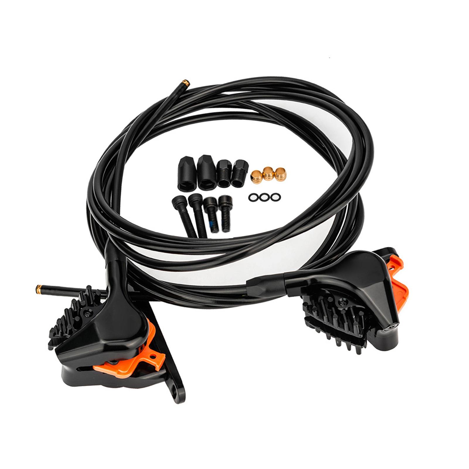 Гидравлические дисковые тормоза для шоссейного велосипеда Двухпоршневые суппорты Алюминиевая система на минеральном масле Черный чёрный
Гидравлические дисковые тормоза для шоссейного велосипеда Двухпоршневые суппорты Алюминиевая система на минеральном масле Черный чёрный