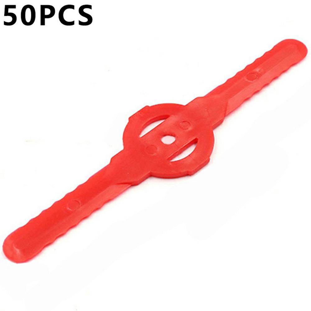 50Pcs For Weed Eater Lawn Mower Head Blades Grass Trimmer Replacement Plastic Cutter Blades A
50Pcs For Weed Eater Lawn Mower Head Blades Grass Trimmer Replacement Plastic Cutter Blades A