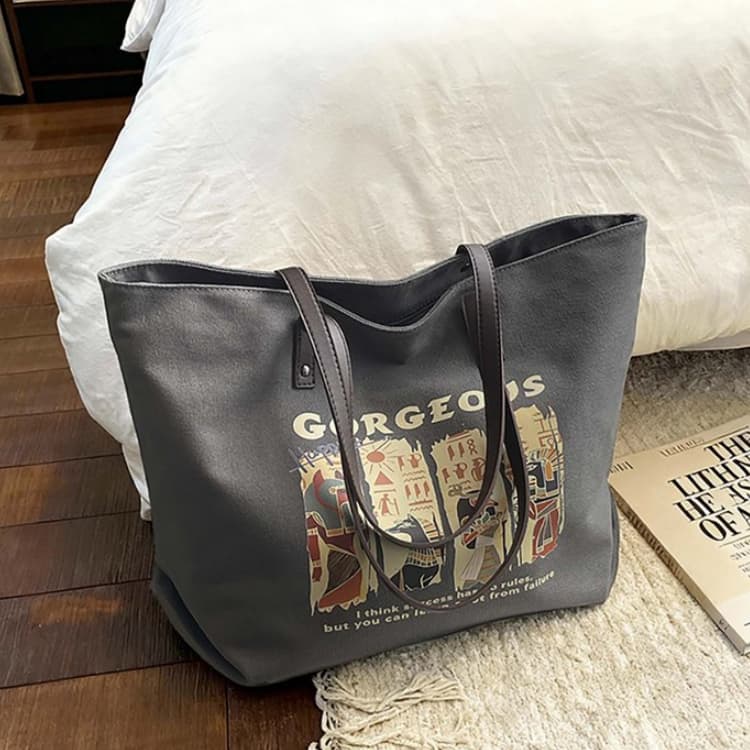 Vintage Printed Tote Bag Women s Casual Shoulder Bag
Vintage Printed Tote Bag Women s Casual Shoulder Bag