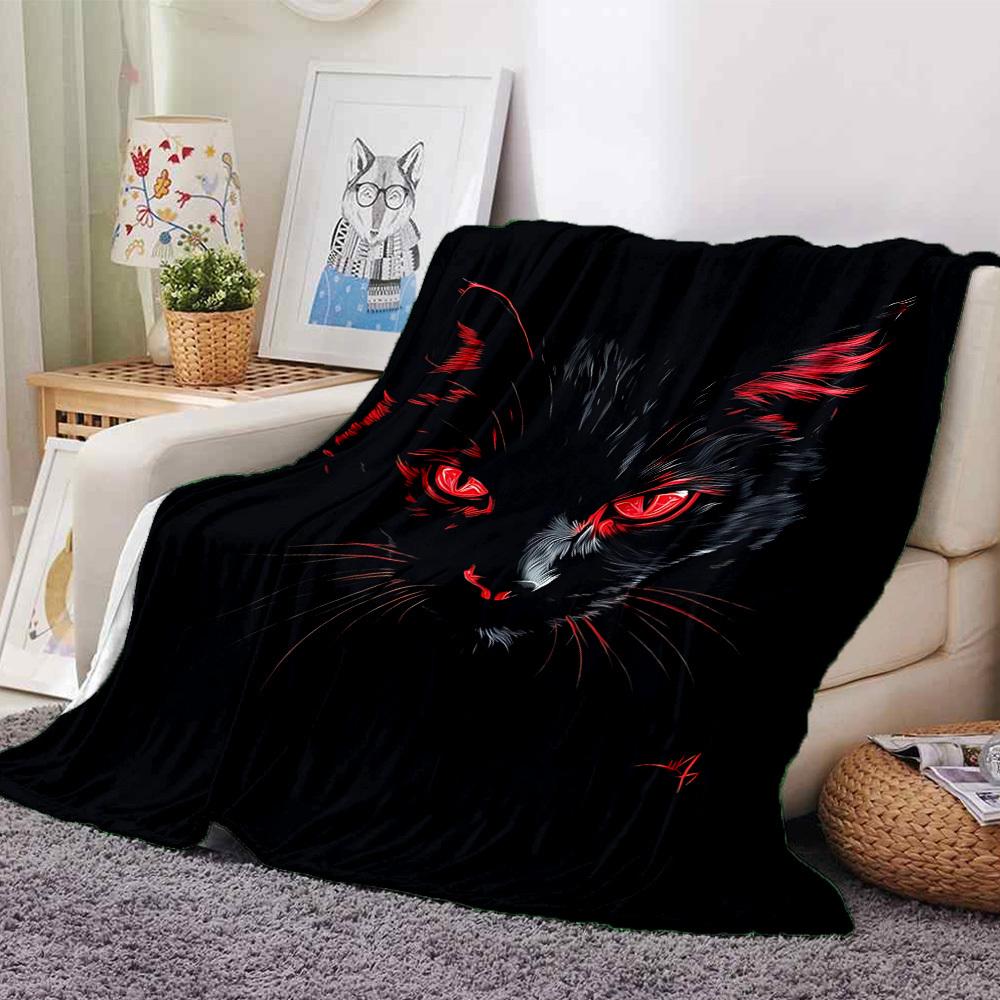 1pc Black Cat Soft Warm Throw Blanket Nap Blanket For Couch Sofa Office Bed Camping Travel,Comfortable 80cmx120cm
1pc Black Cat Soft Warm Throw Blanket Nap Blanket For Couch Sofa Office Bed Camping Travel,Comfortable 80cmx120cm