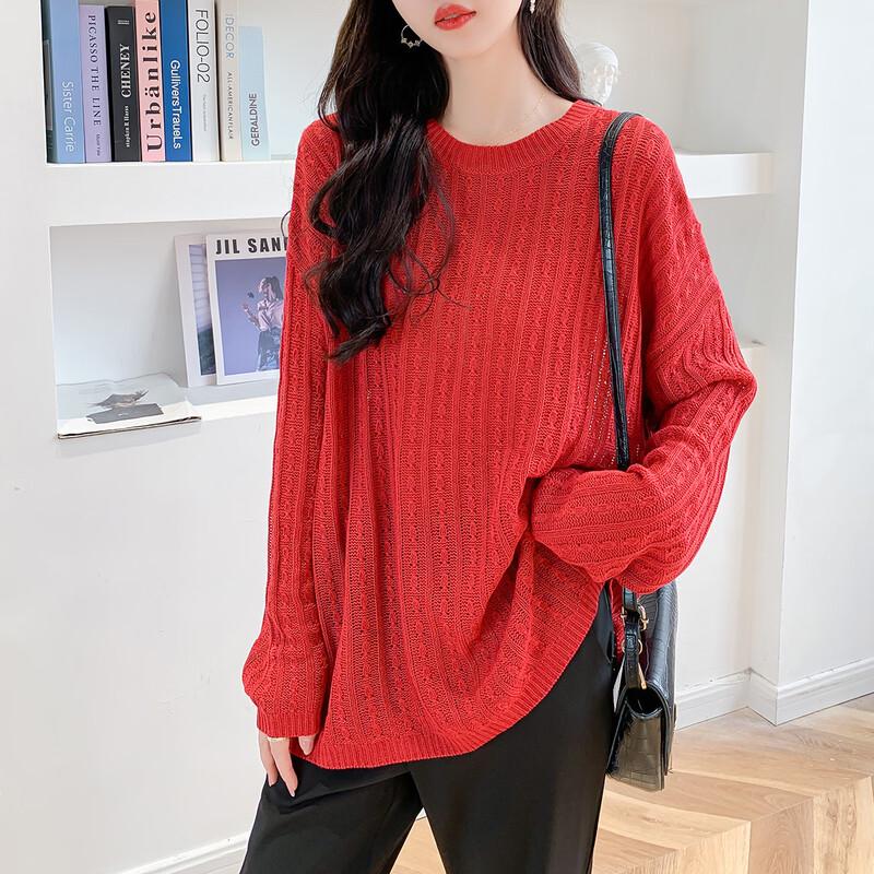 ITISF4 Relaxed Fit Mid-Length Knit Sweater One Size
ITISF4 Relaxed Fit Mid-Length Knit Sweater One Size
