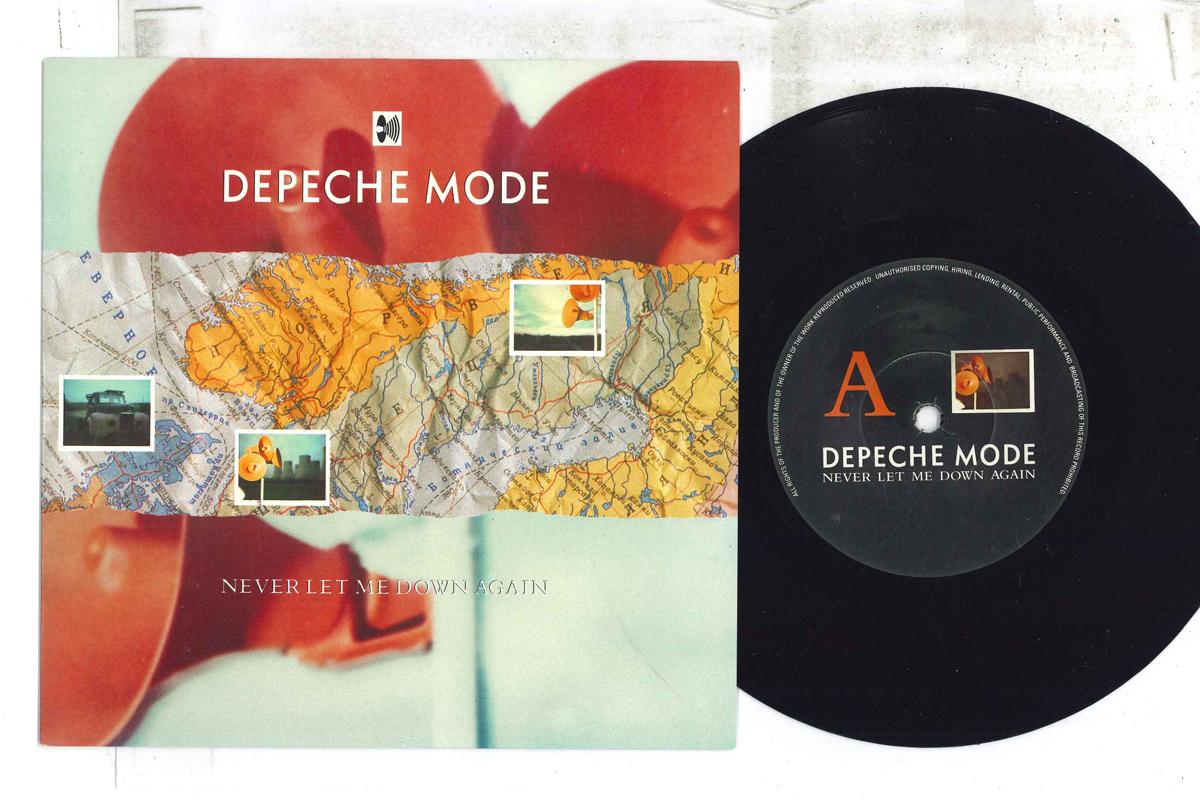 7inch Record DEPECHE MODE - Never Let Me Down Again BONG14 MUTE 1987 UK Rock Used
7inch Record DEPECHE MODE - Never Let Me Down Again BONG14 MUTE 1987 UK Rock Used