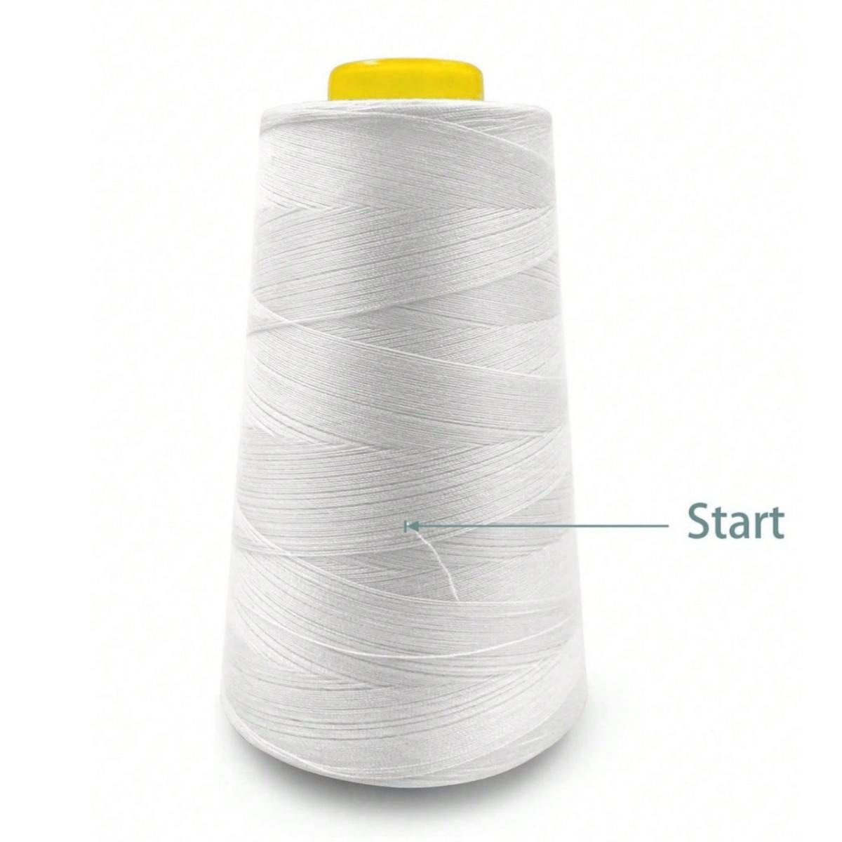 1-6Rolls 3000 Yard Each Serger Thread 100% Polyester Cones Spool Thread 40/2 for Sewing Serger Overlock Quilting Sewing Machine
1-6Rolls 3000 Yard Each Serger Thread 100% Polyester Cones Spool Thread 40/2 for Sewing Serger Overlock Quilting Sewing Machine