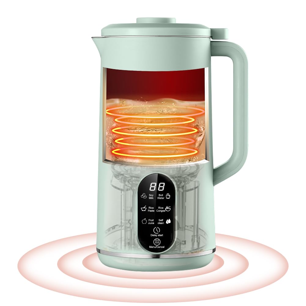 MACOLAUDER Soy Milk Maker Hot 800 мл Soy Baby Hot Washing Mixer Juicer Electric Soy Milk Machine Полностью автоматический блендер для людей из нержавеющей стали 304
MACOLAUDER Soy Milk Maker Hot 800 мл Soy Baby Hot Washing Mixer Juicer Electric Soy Milk Machine Полностью автоматический блендер для людей из нержавеющей стали 304
