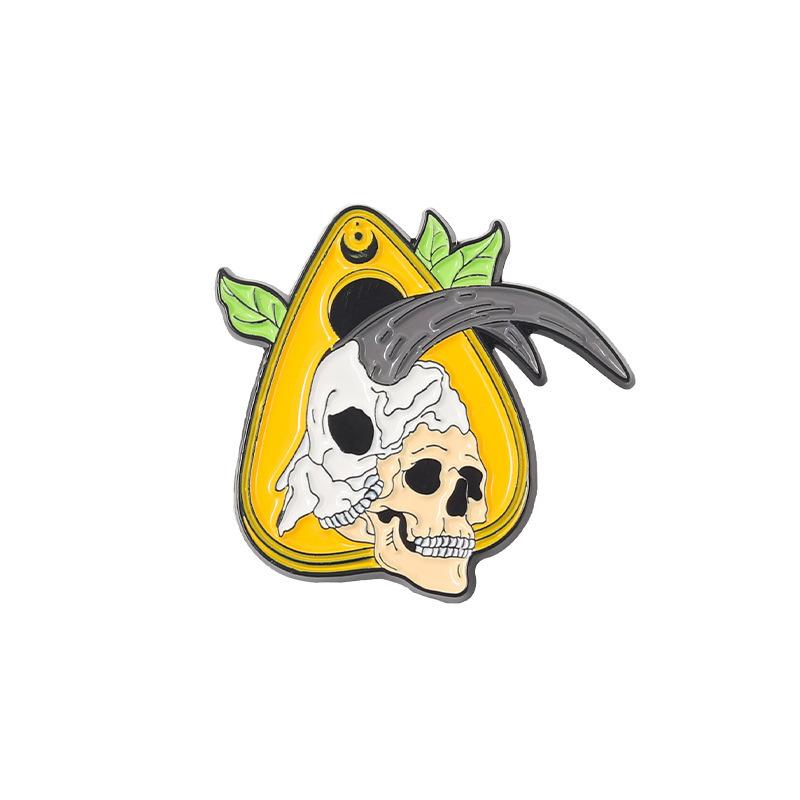 Chic Skull Pumpkin Head Brooch In Dark Aesthetic With Alloy Material And Geometric Design Ideal For Unisex Fashion xz5995
Chic Skull Pumpkin Head Brooch In Dark Aesthetic With Alloy Material And Geometric Design Ideal For Unisex Fashion xz5995