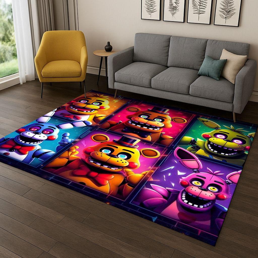 3D Ковер Мультяшный Фредди из Игры F-FNAF для Дома Спальни Гостиной Дивана Прихожей Декор, Детский Коврик для Игр Нескользящий Коврик Подарок 40x60cm
3D Ковер Мультяшный Фредди из Игры F-FNAF для Дома Спальни Гостиной Дивана Прихожей Декор, Детский Коврик для Игр Нескользящий Коврик Подарок 40x60cm