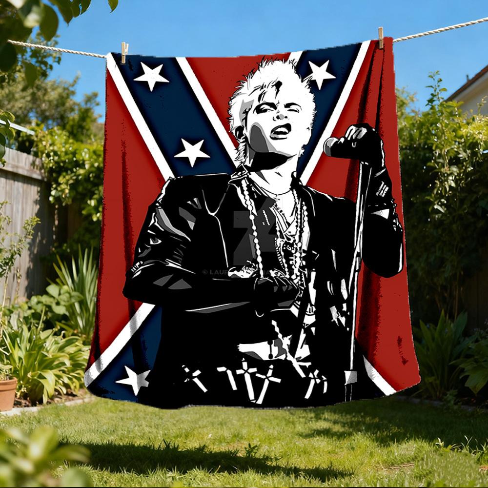 1pc Punk Rocker Outdoor Flannel Blanket Gift For Boys Girls Adults, Family Friends 80x120cm
1pc Punk Rocker Outdoor Flannel Blanket Gift For Boys Girls Adults, Family Friends 80x120cm