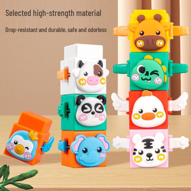 Animal Stacking Blocks Game for Babies - Cute and Engaging Toy, Perfect for Kindergarten Rewards or Small Gifts
Animal Stacking Blocks Game for Babies - Cute and Engaging Toy, Perfect for Kindergarten Rewards or Small Gifts