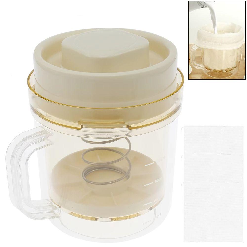 4Pcs with Lid Coffee Yogurt Strainer Set Self-made Food Filter for Soybean Yogurt Filter and Bags Set
4Pcs with Lid Coffee Yogurt Strainer Set Self-made Food Filter for Soybean Yogurt Filter and Bags Set
