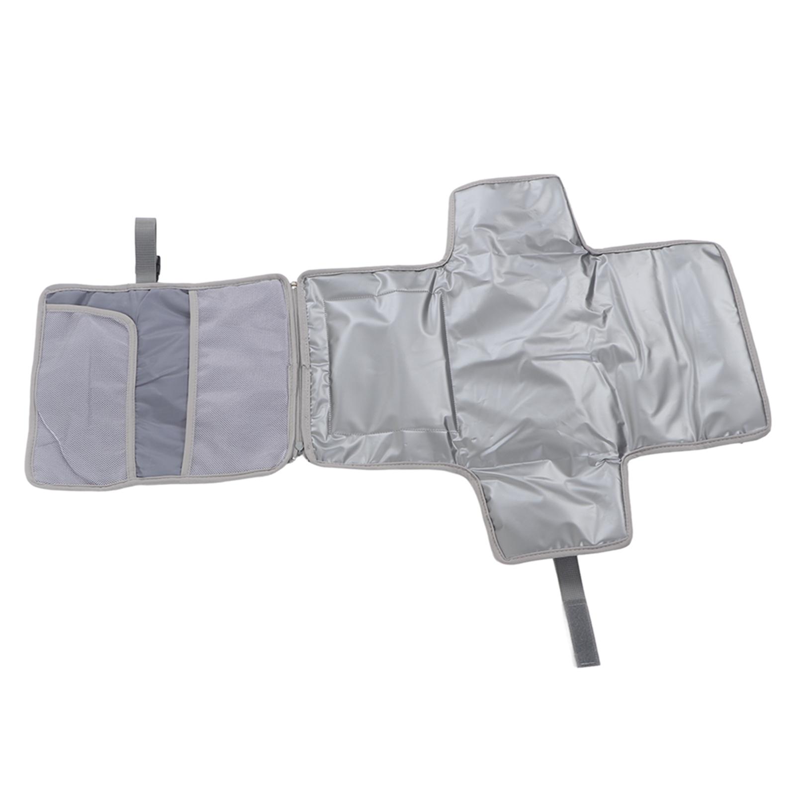 Baby Diaper Pad Waterproof Portable Travel Foldable Changing Pad with Hanging Straps Grey сірий
Baby Diaper Pad Waterproof Portable Travel Foldable Changing Pad with Hanging Straps Grey сірий