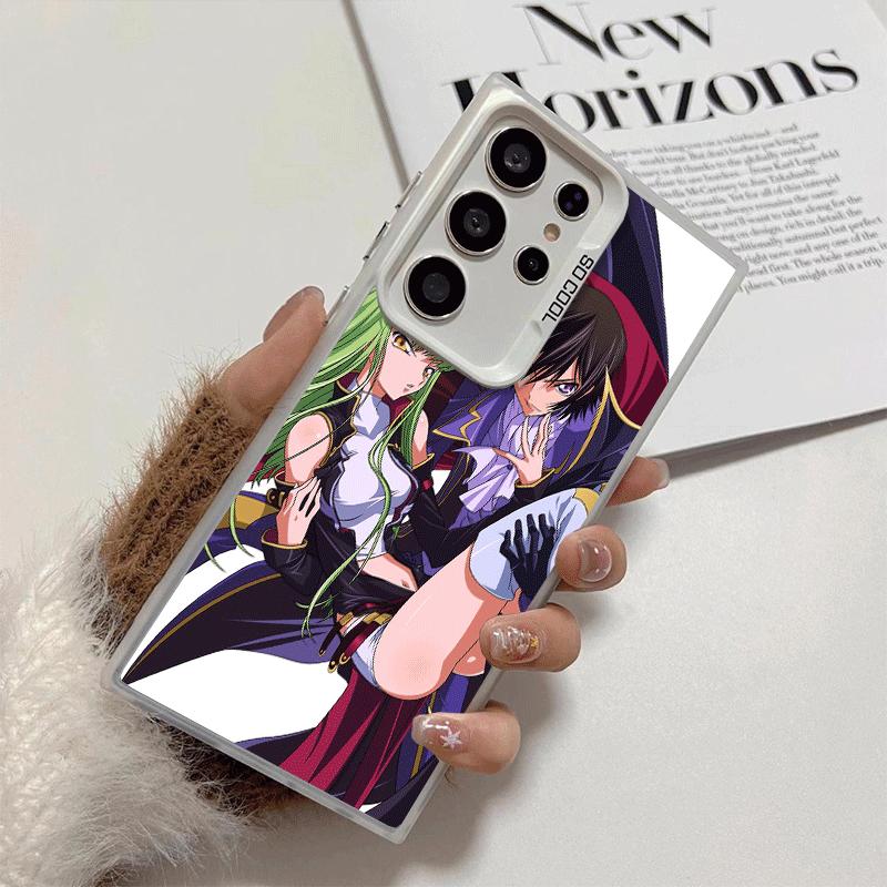 Code Geass Anime Shockproof Phone Case for Samsung Galaxy S26 Edge S25 Ultra S24 FE S23 Plus S21 Cover Anti Fall Fundas Samsung S20 FE
Code Geass Anime Shockproof Phone Case for Samsung Galaxy S26 Edge S25 Ultra S24 FE S23 Plus S21 Cover Anti Fall Fundas Samsung S20 FE