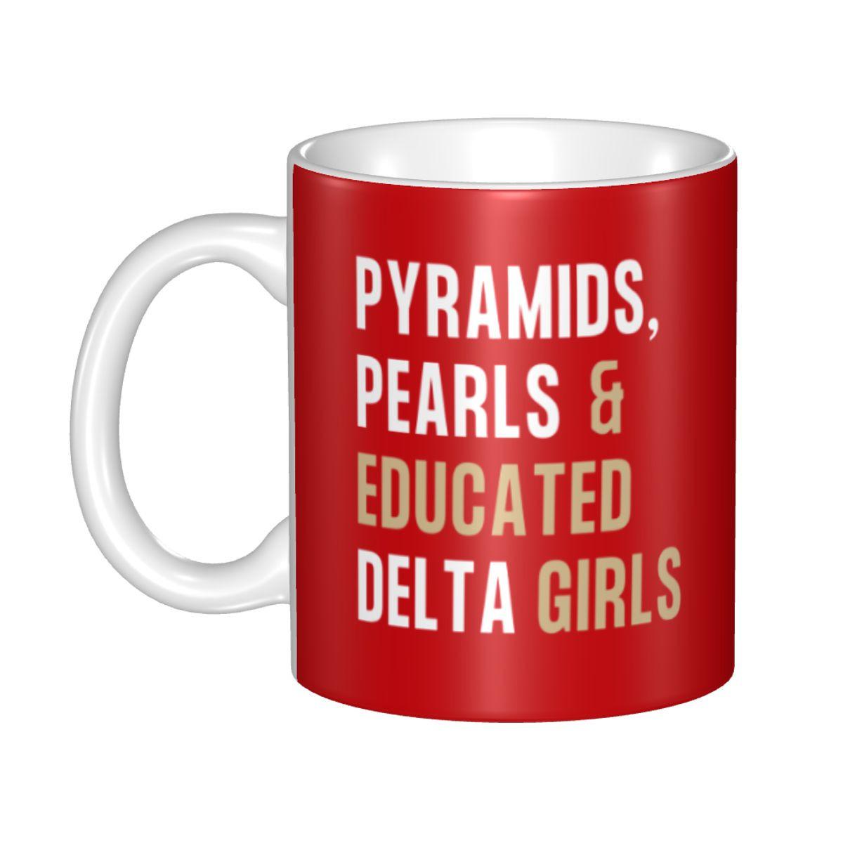 Educated Delta Girl Ceramic Coffee Mug Tea Cup Graduation Season Gift Pyramids 301-400ml
Educated Delta Girl Ceramic Coffee Mug Tea Cup Graduation Season Gift Pyramids 301-400ml