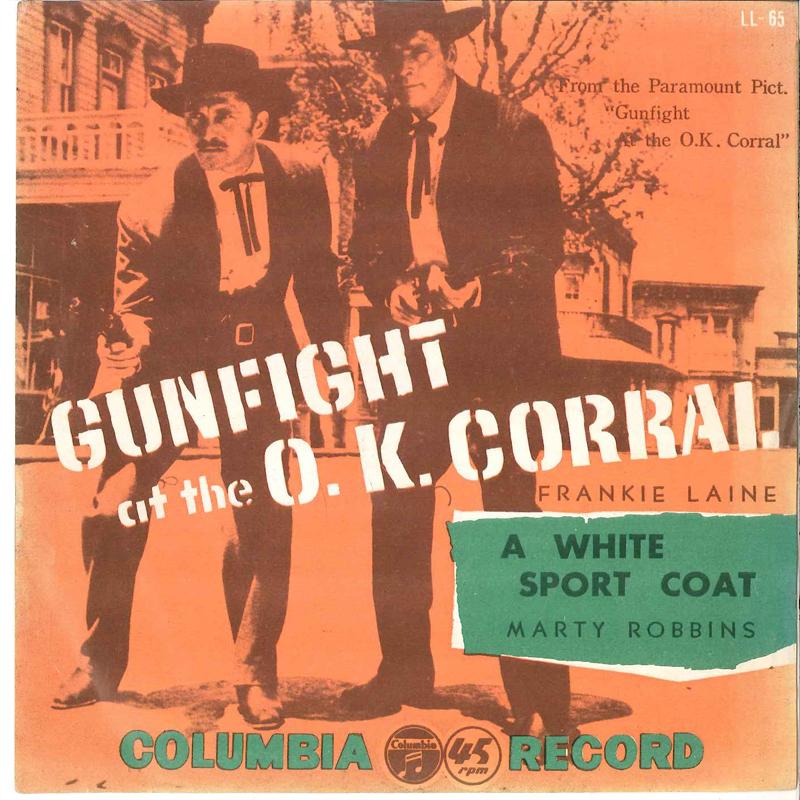 7inch Record FRANKIE LAINE Gunfight At The O.k. Corral LL65 COLUMBIA 1958 Japan Japanese PopRock Used
7inch Record FRANKIE LAINE Gunfight At The O.k. Corral LL65 COLUMBIA 1958 Japan Japanese PopRock Used