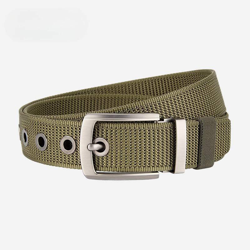 Knitted Alloy Pin Buckle Men s Outdoor Tactical Nylon Belt Two-sided Wear Jeans Casual Versatile Belt Men 125cm
Knitted Alloy Pin Buckle Men s Outdoor Tactical Nylon Belt Two-sided Wear Jeans Casual Versatile Belt Men 125cm