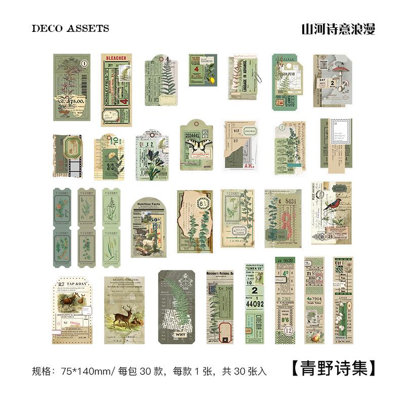 30-Sheet Vintage Botanical Flora Illustration Material Paper, Exquisite Plant & Flower Prints, Suitable for Journal Collage
30-Sheet Vintage Botanical Flora Illustration Material Paper, Exquisite Plant & Flower Prints, Suitable for Journal Collage