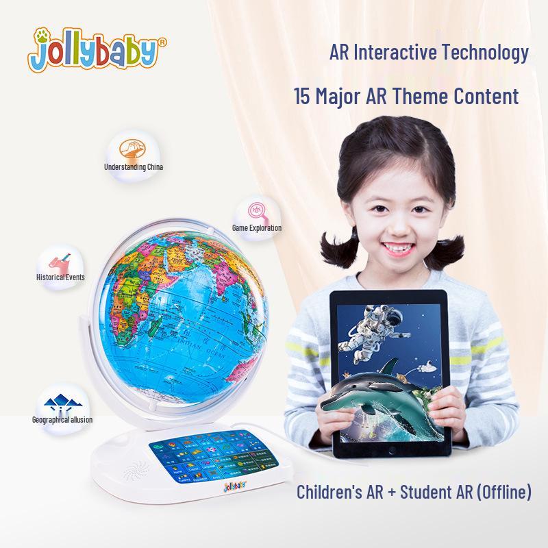 JollyBaby AR Двуязычный Интерактивный Глобус для Раннего Географического Образования (Возраст 3-6 лет)
JollyBaby AR Двуязычный Интерактивный Глобус для Раннего Географического Образования (Возраст 3-6 лет)