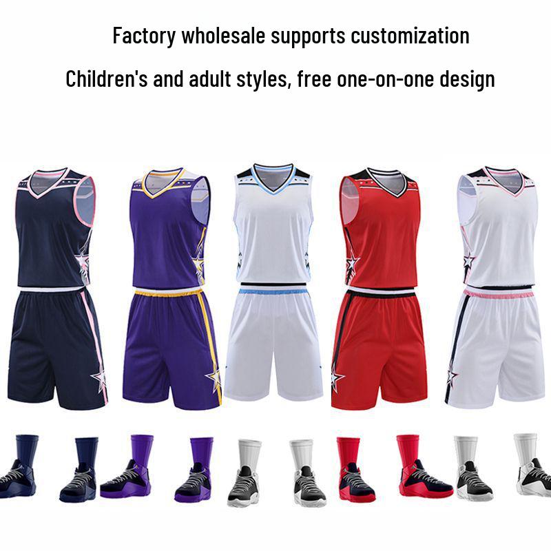 American Middle School Basketball Jersey Adult & Kids Quick-Dry Summer Training Uniform Set XXXL красный
American Middle School Basketball Jersey Adult & Kids Quick-Dry Summer Training Uniform Set XXXL красный