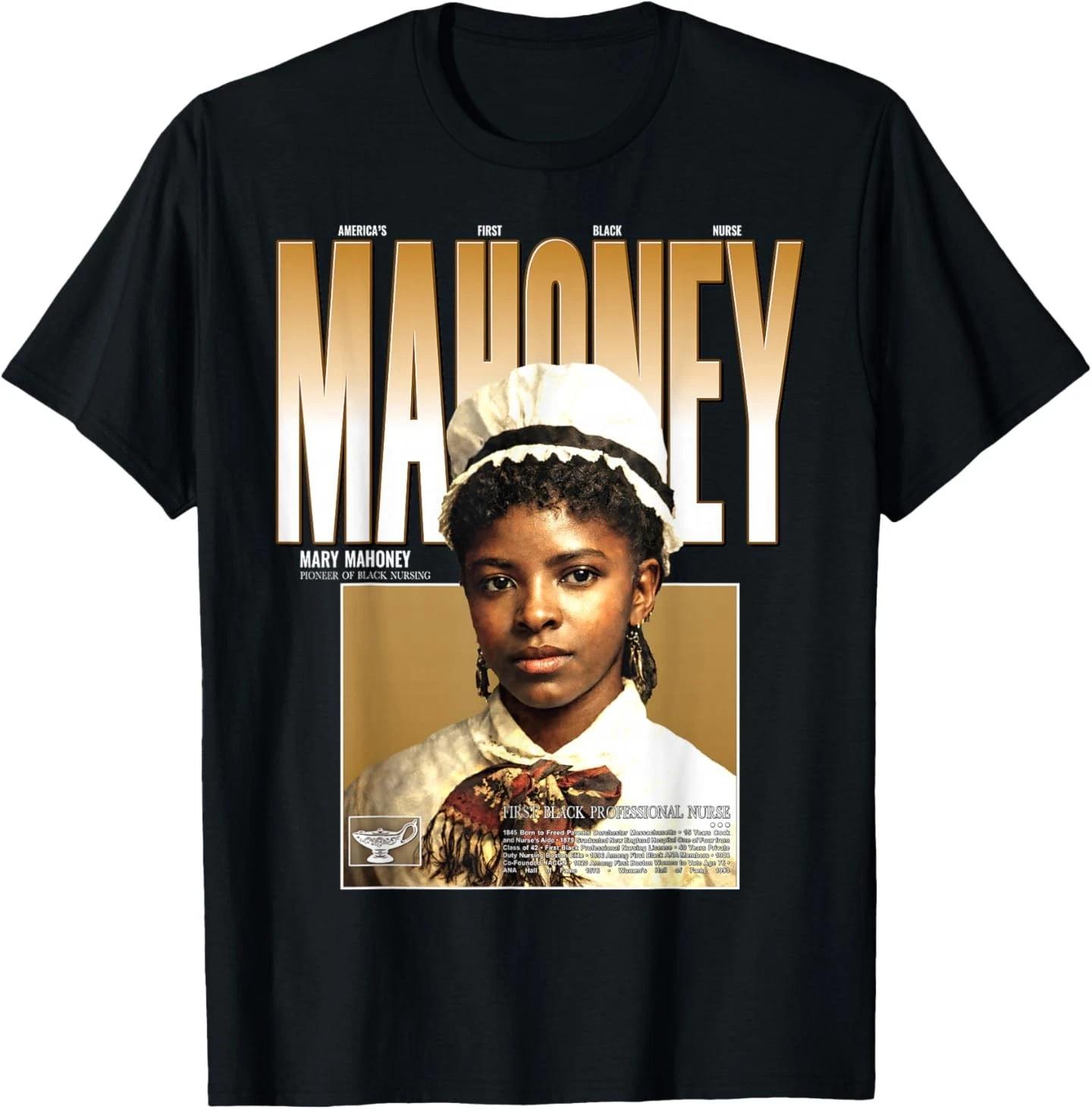 Mary Eliza Mahoney First Licensed Black Nurse 1879 T-Shirt XL
Mary Eliza Mahoney First Licensed Black Nurse 1879 T-Shirt XL