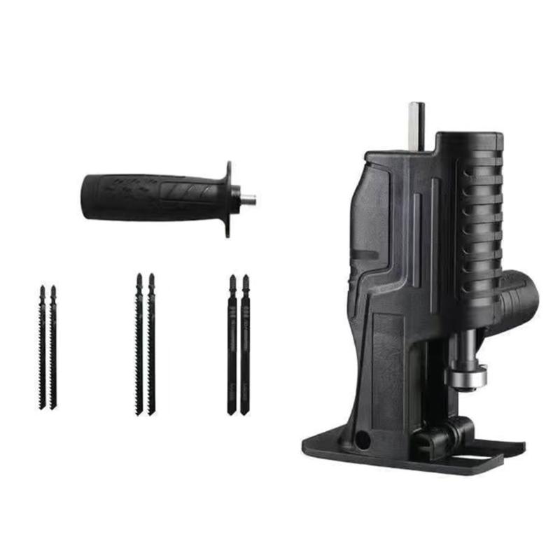 Quick Changes Power Tool Adapter Converts Electric Drill To Electric Reciprocating Sawing For Efficient Wood Cutting 1
Quick Changes Power Tool Adapter Converts Electric Drill To Electric Reciprocating Sawing For Efficient Wood Cutting 1